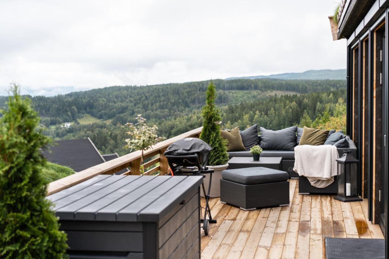 Вілла Hide Hut - Amazing View 50 Min From Oslo Stange Екстер'єр фото